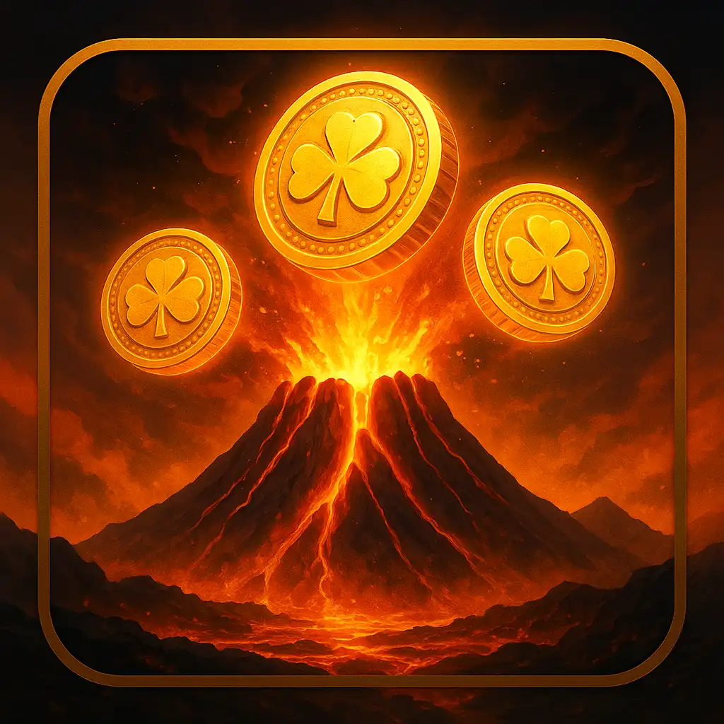 3 Coin Volcanoes slot game thumbnail