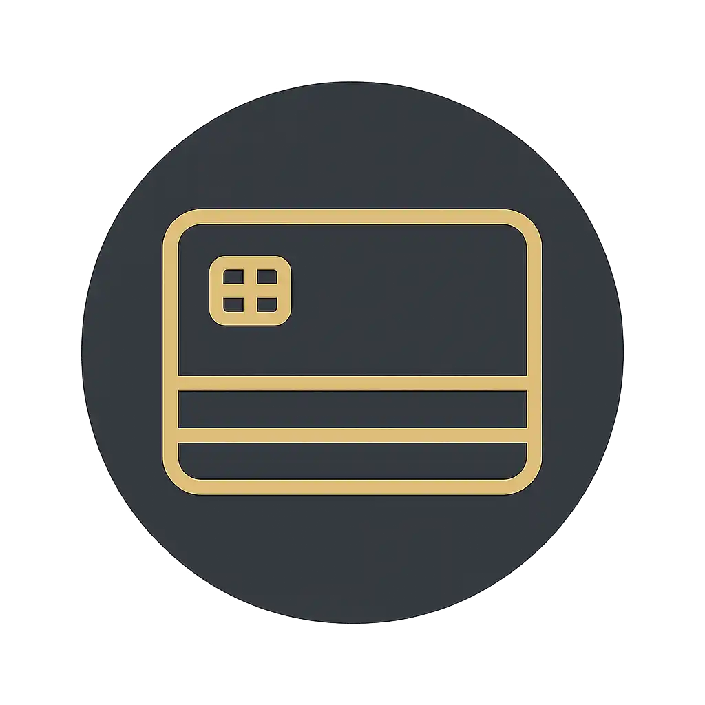 Visa card icon